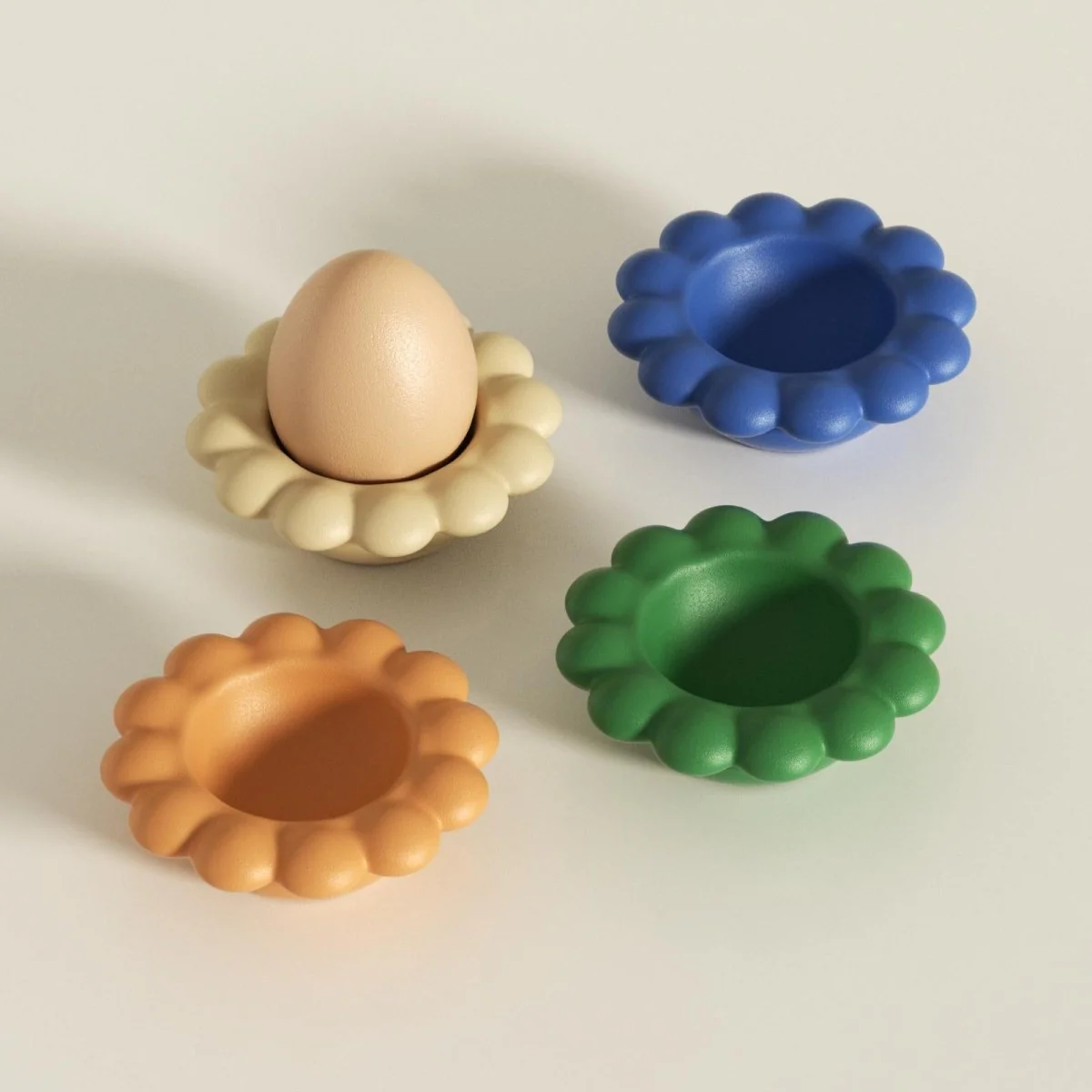 1-Egg Bubbly Bloom Egg Tray Mold - Image 6
