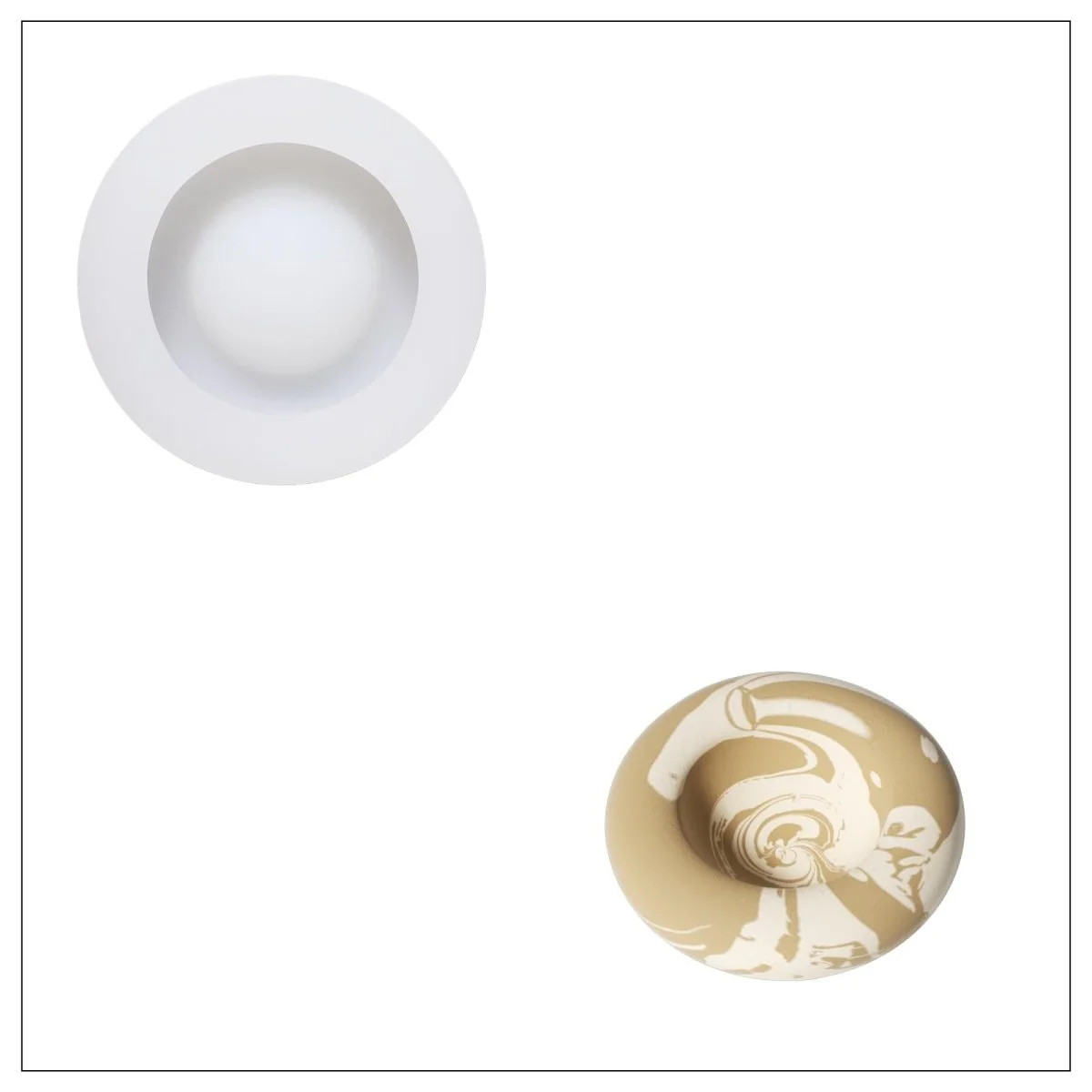 1-Egg Ripple Round Egg Tray Mold - Image 7