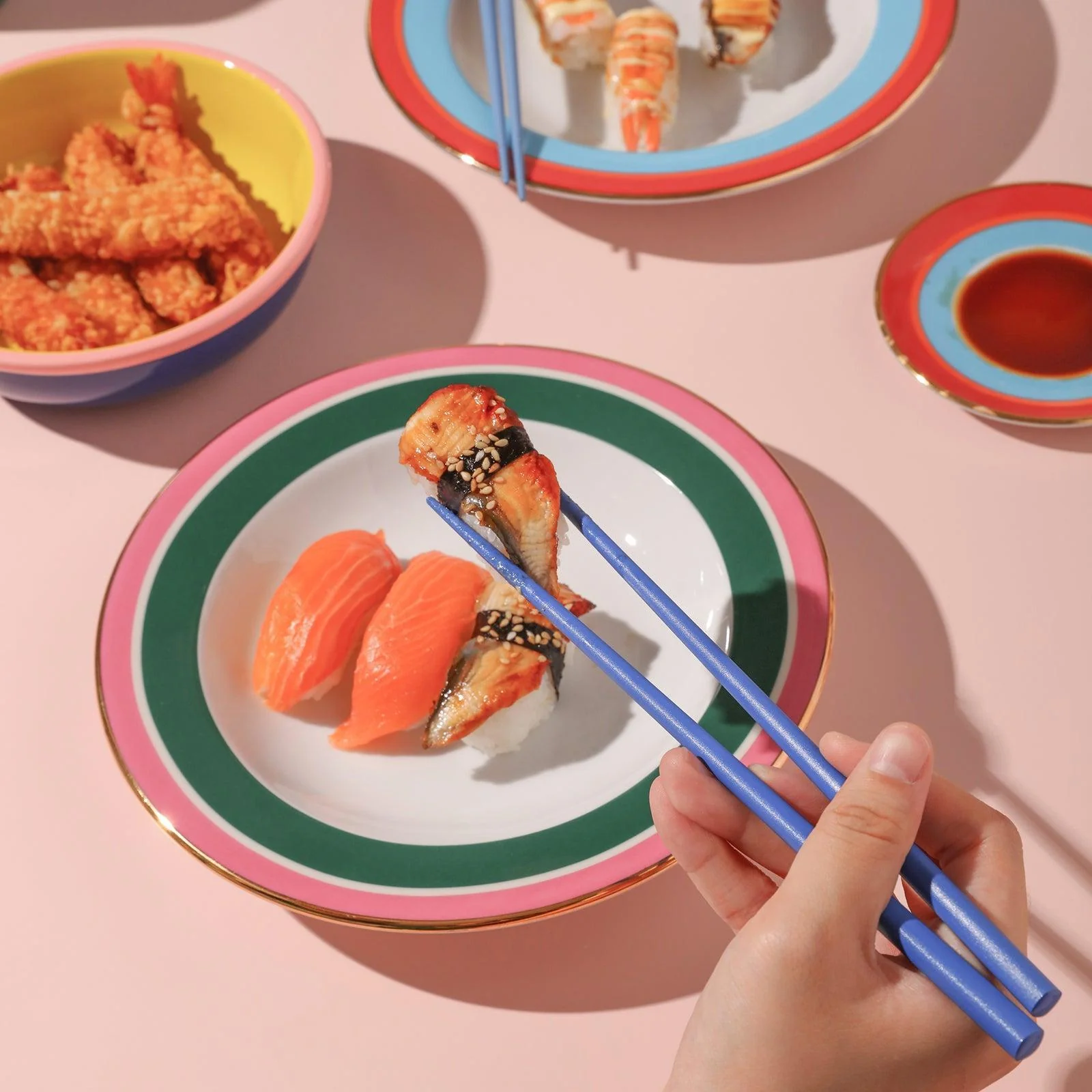 12 Pairs Colorful Chopsticks - Image 3