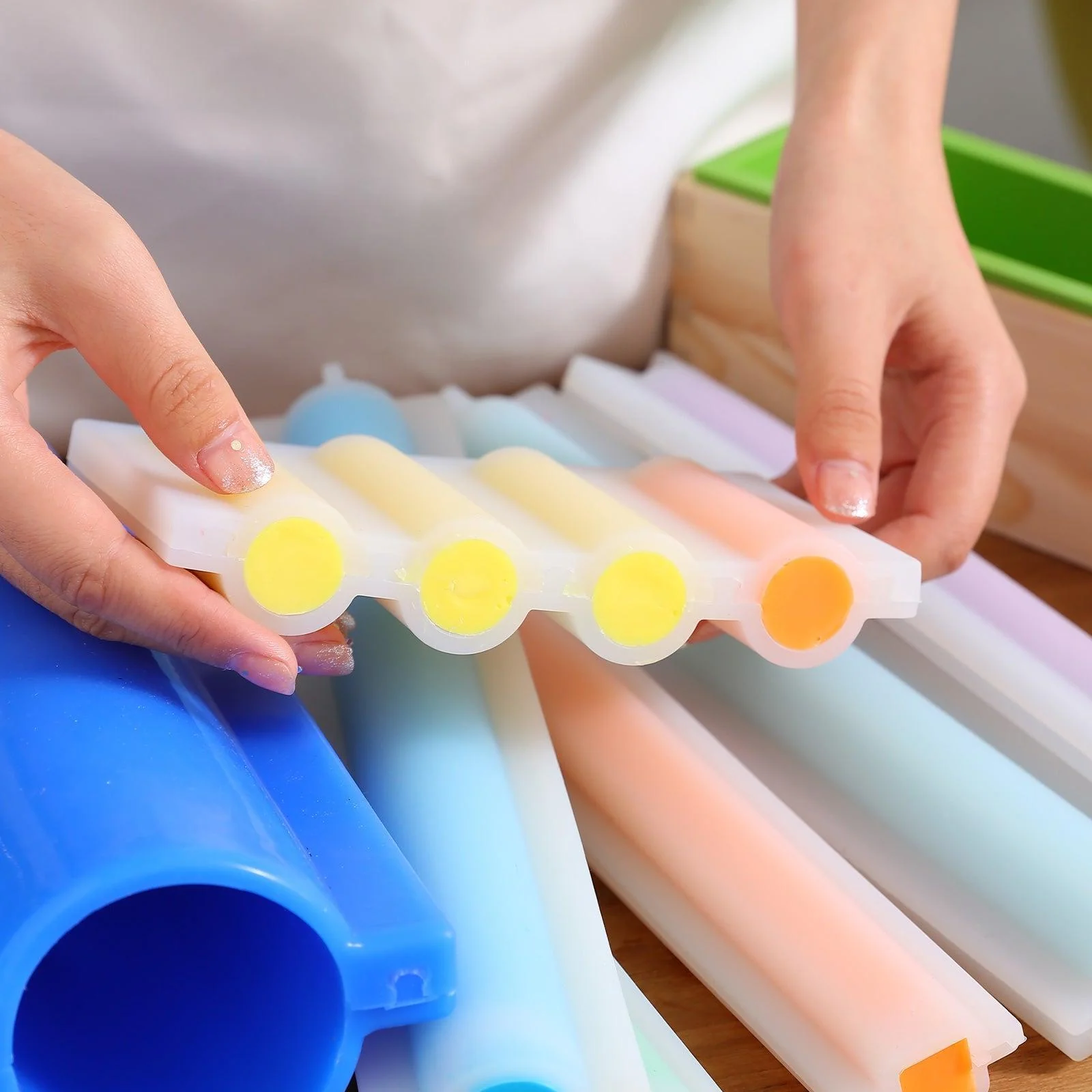 Soap Tube Column Insert Silicone Mold - Image 8