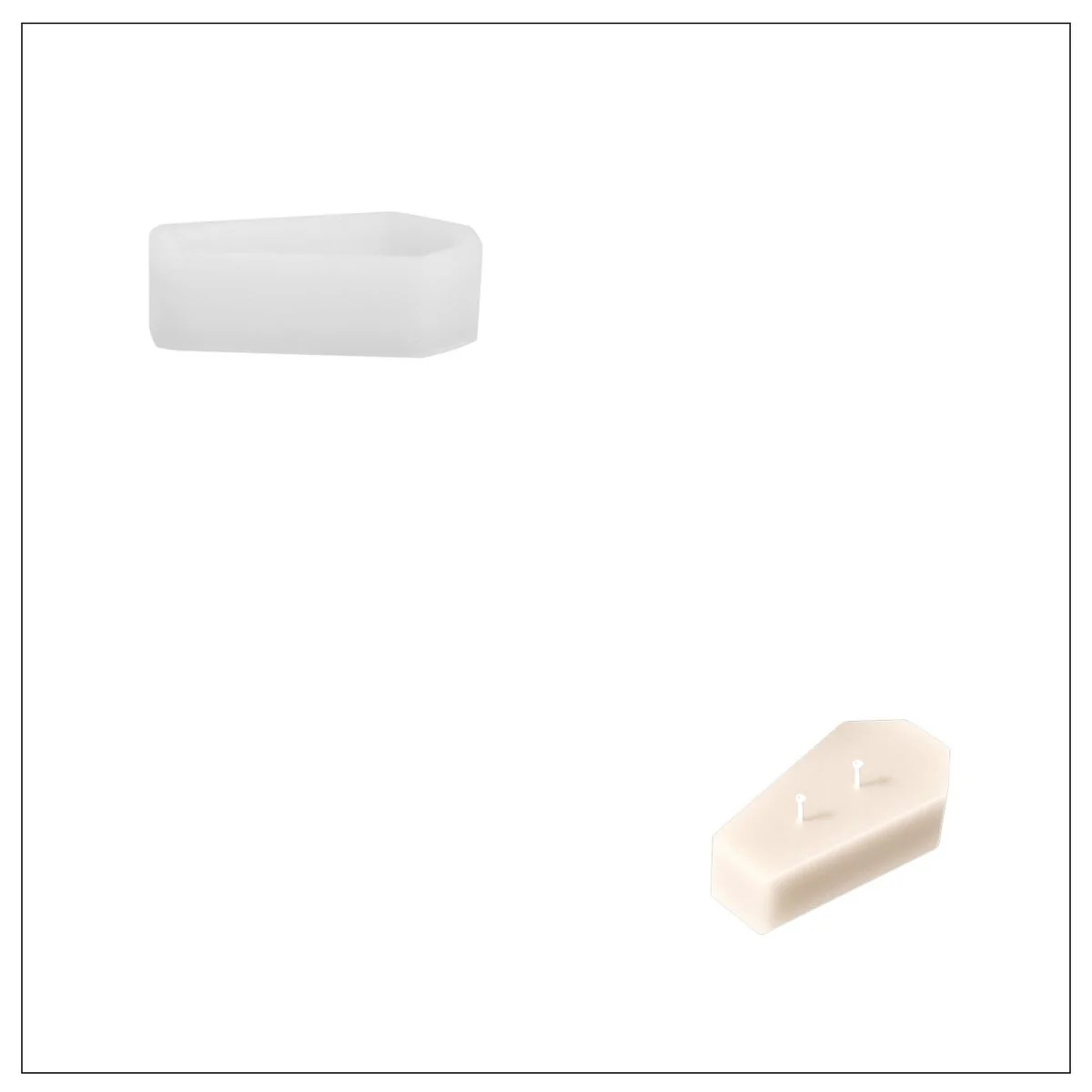 4oz Tricktop Coffins Candle Jar & Refill Silicone Mold - Image 11