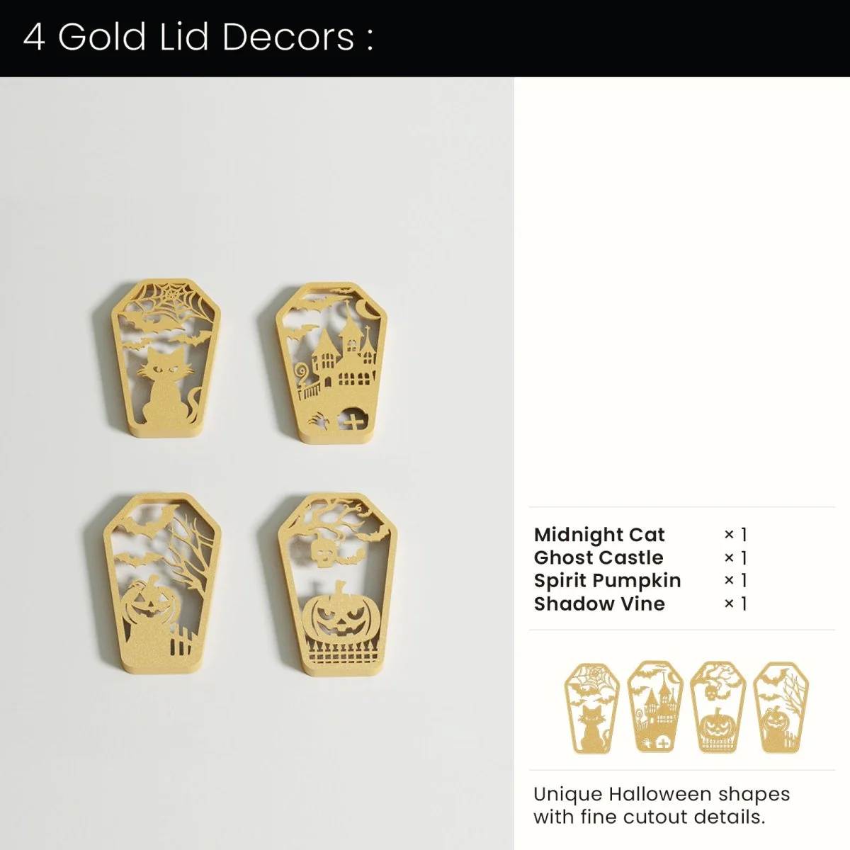 4oz Tricktop Coffins Candle Jar & Refill Silicone Mold - Image 18
