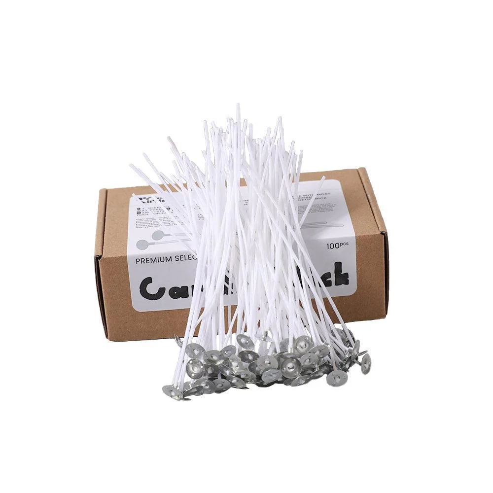 27 Ply Premium Candle Wick LX Pretabbed & Pre-Waxed - Image 7