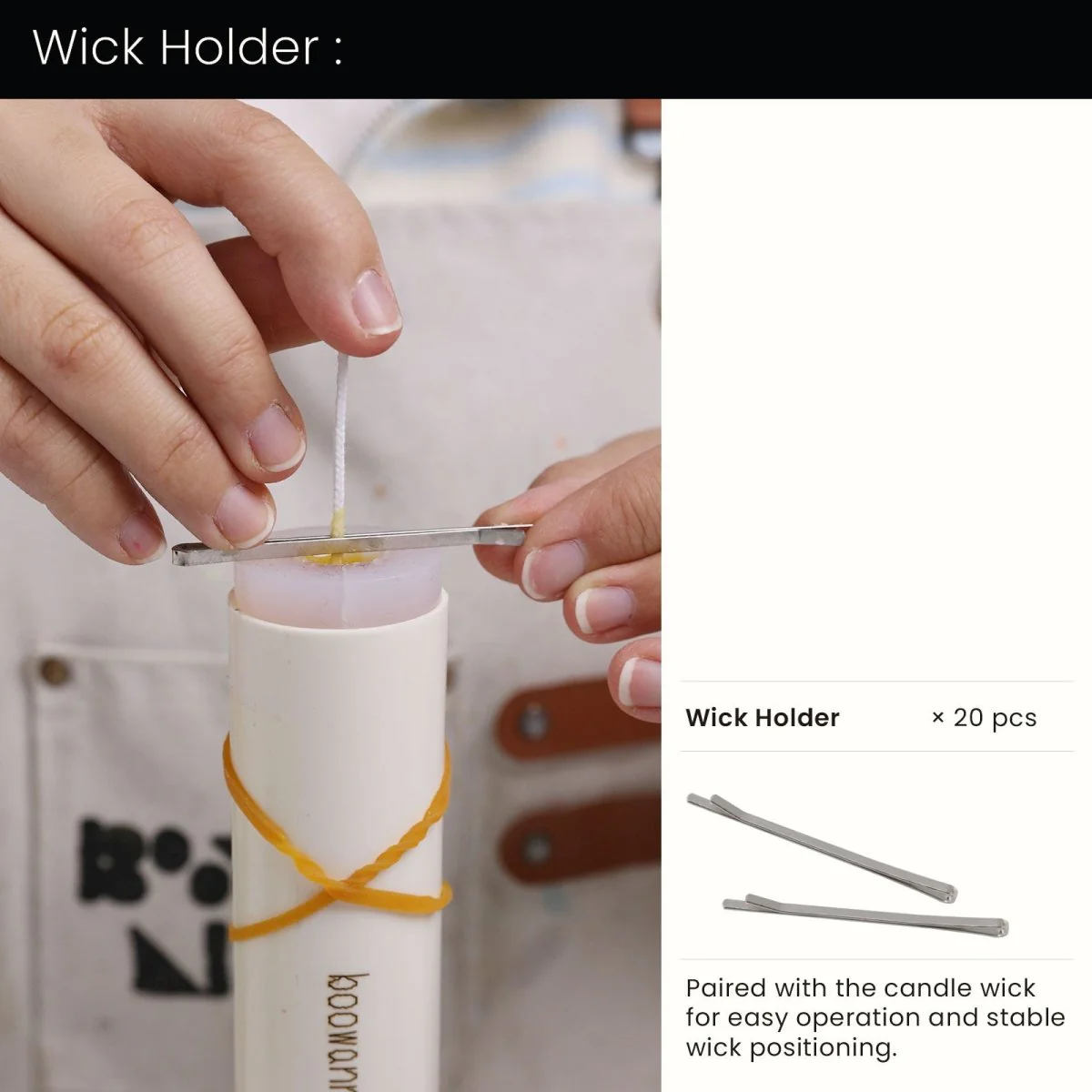 9.3" Simple Classic Taper Candle Silicone Mold - Image 14