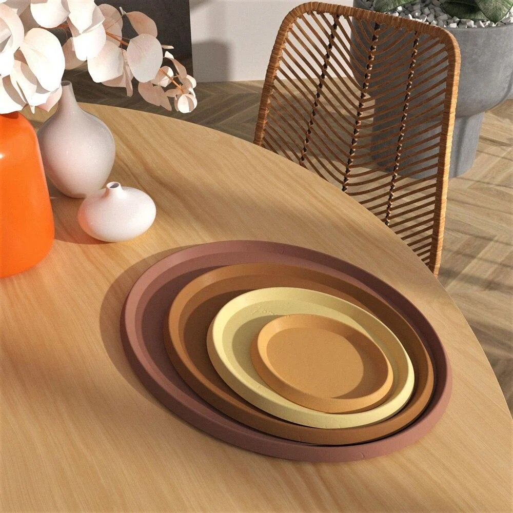 Concrete Oval Tray Silicone Mold - Image 6