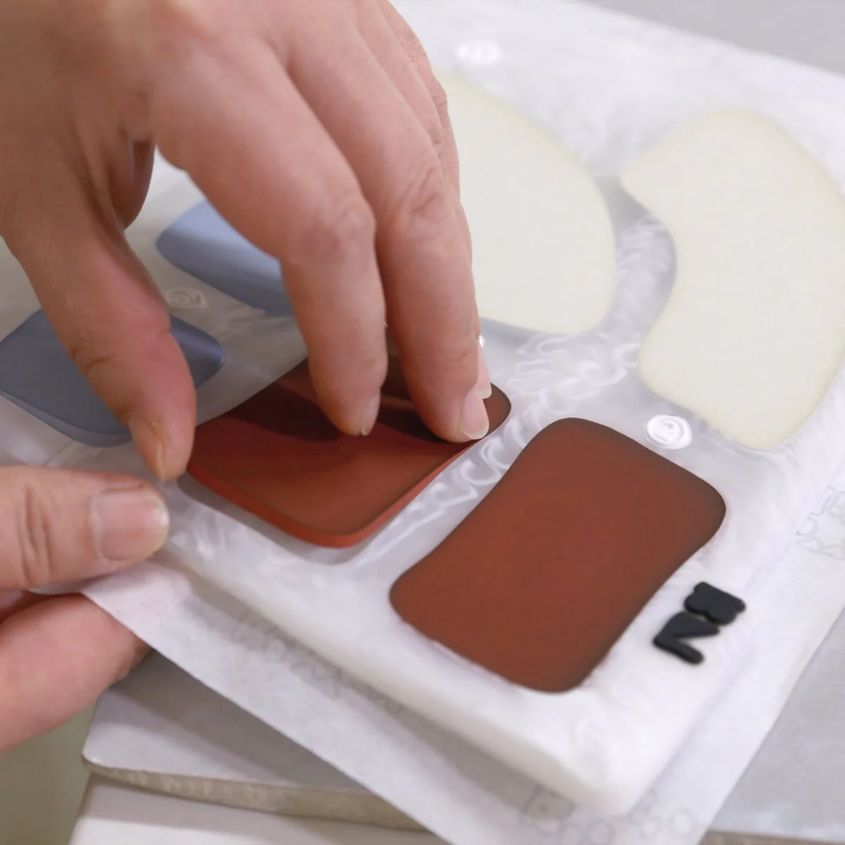 Block-Play Placemat Silicone Mold and Glaze Coat - Image 6