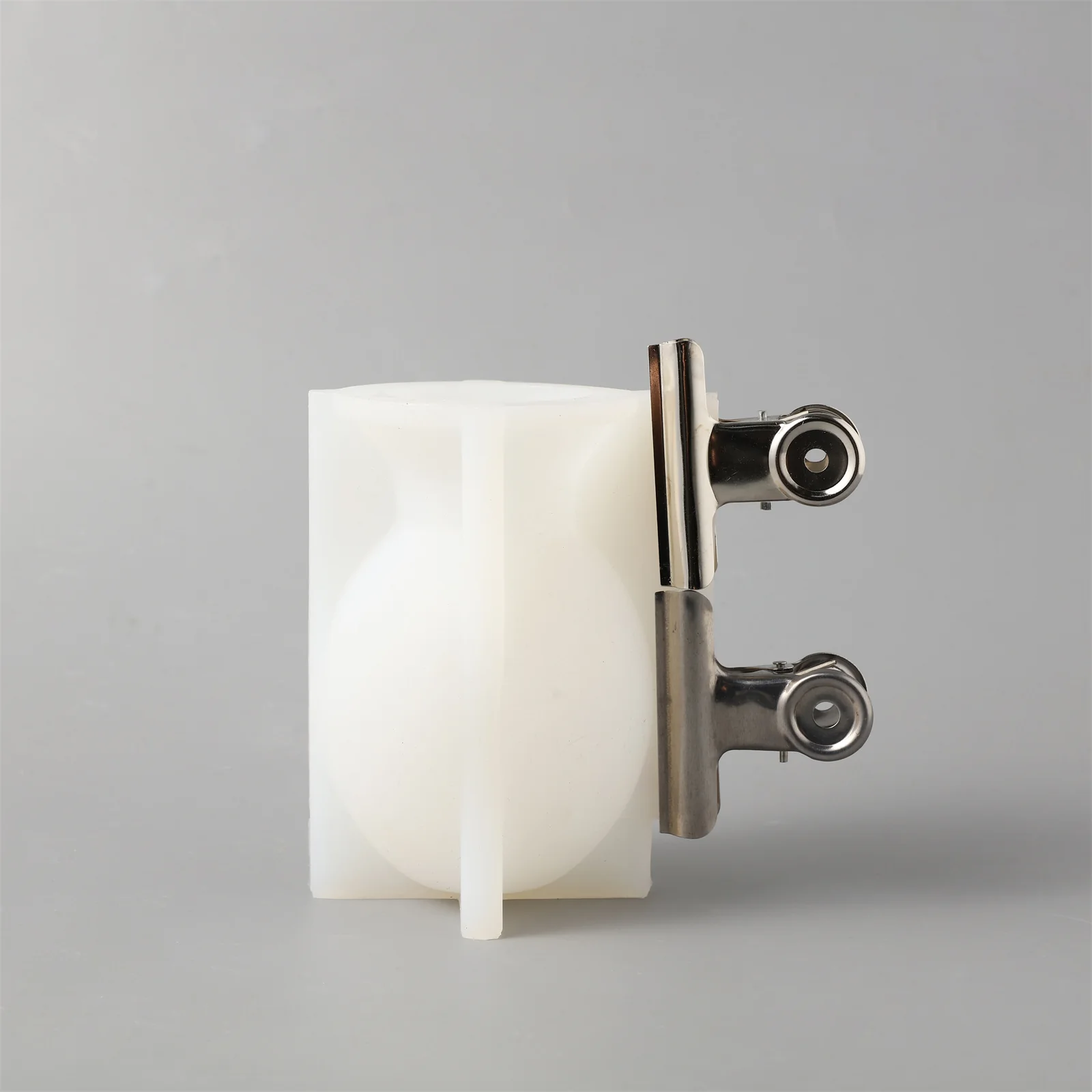 Blush Cute Face Head Taper Candle Holder Silicone Mold - Image 8