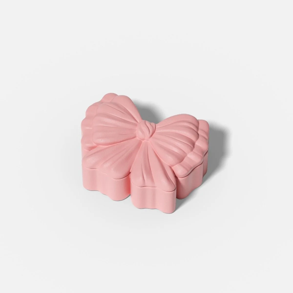 Small Puffy Bow Storage Box Silicone Mold