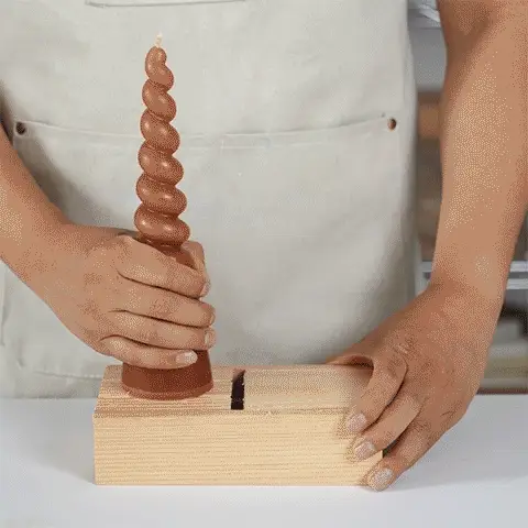 Wooden Beveler Planer Trimming Tool for Candle Making - Image 4
