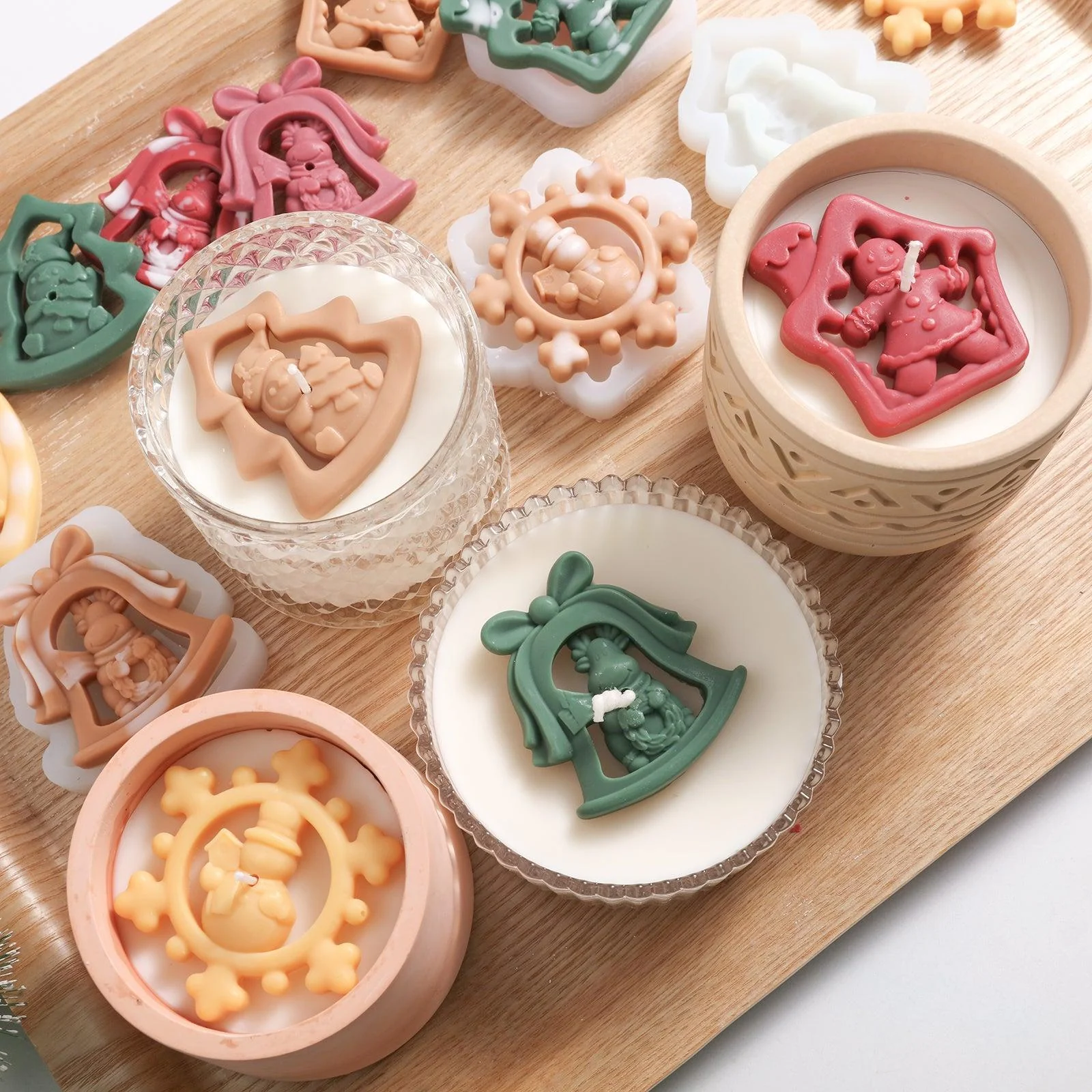 Stellar Ginger Home Candle Jar Decoration Silicone Mold - Image 6