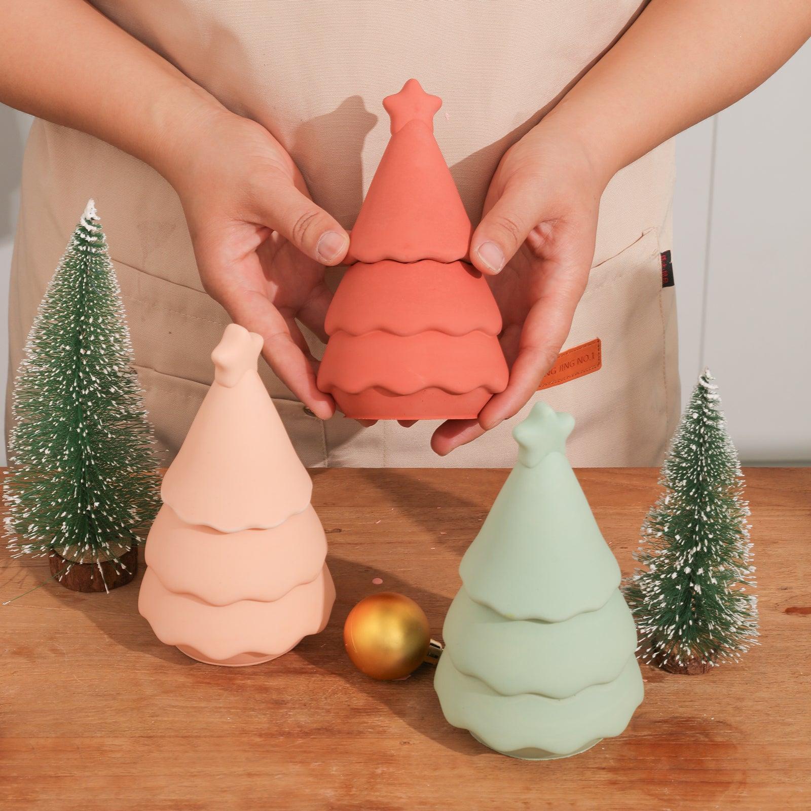 Starlit Christmas Tree Candle Jar Mold - Image 6