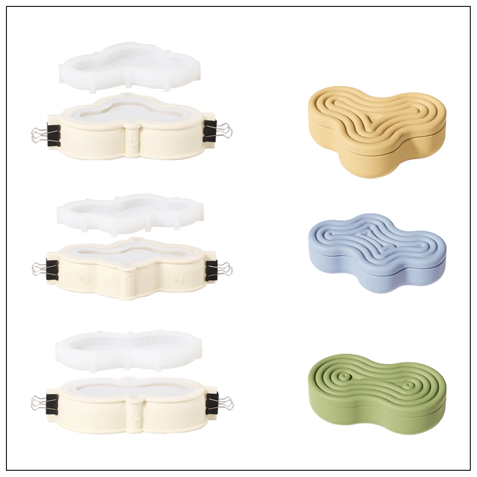 Wriggle Storage Box Silicone Mold - Image 9