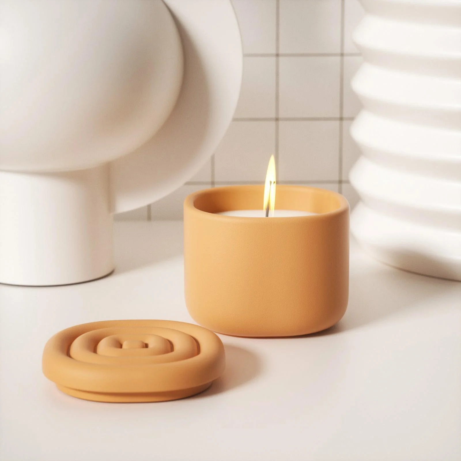 Ripple Candle Jar Silicone Mold - Image 4