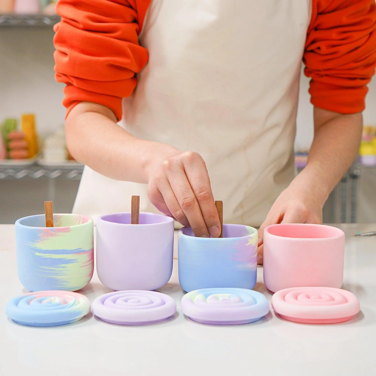 Ripple Candle Jar Silicone Mold - Image 6