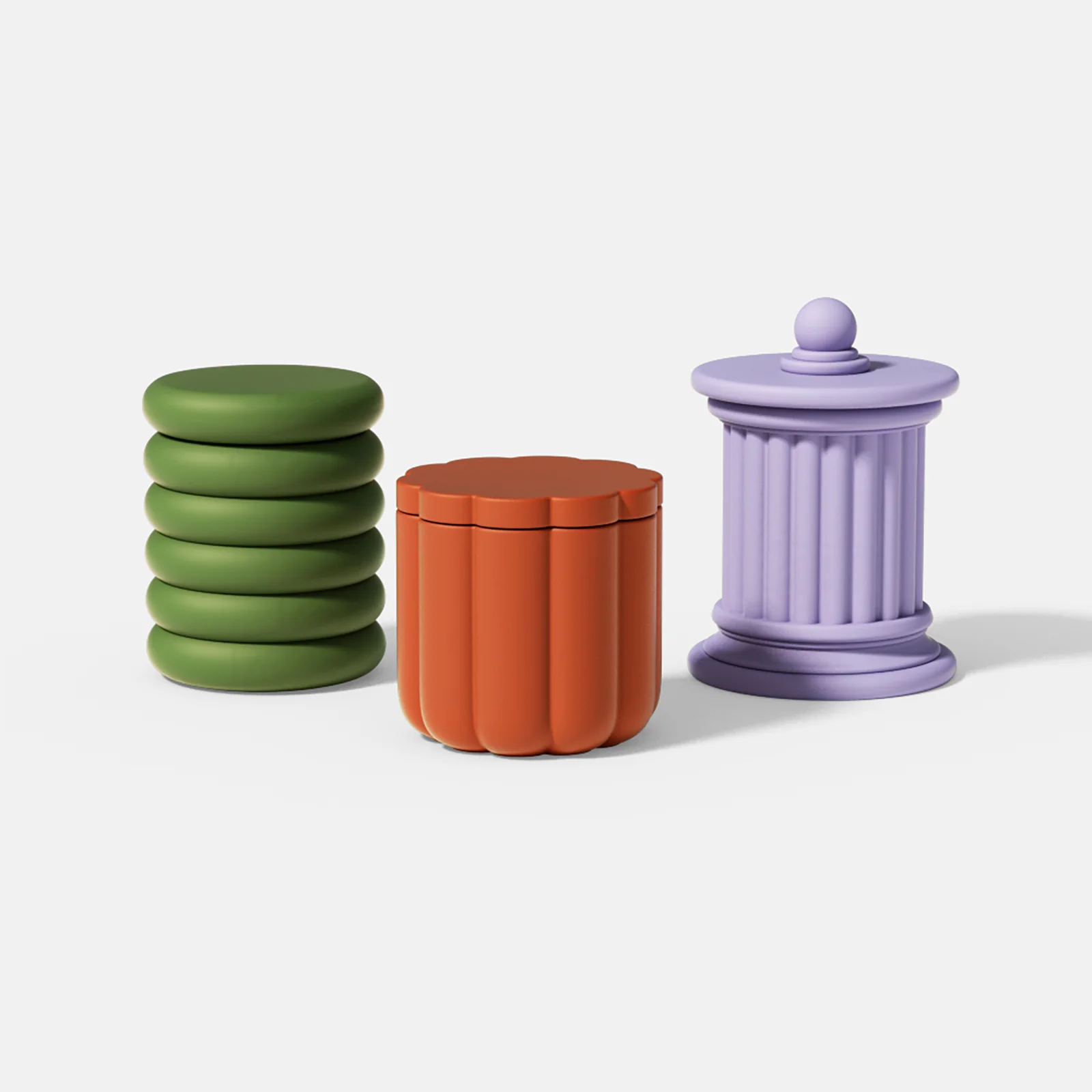 Nicole's Candle Jar with Lid Silicone Mold