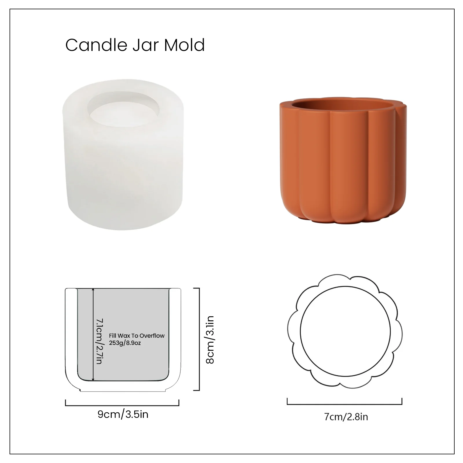 Nicole's Candle Jar with Lid Silicone Mold - Image 13