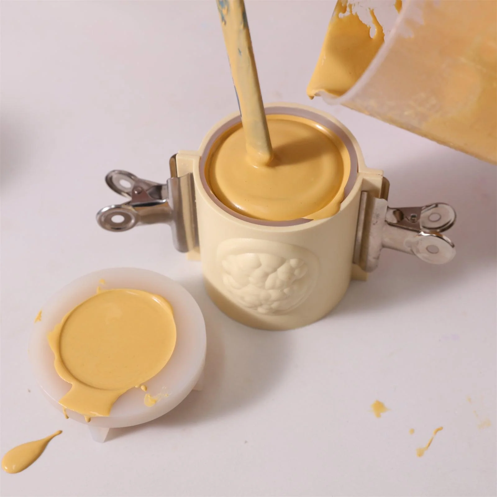 Candle Jar with Lid Silicone Mold - Image 3