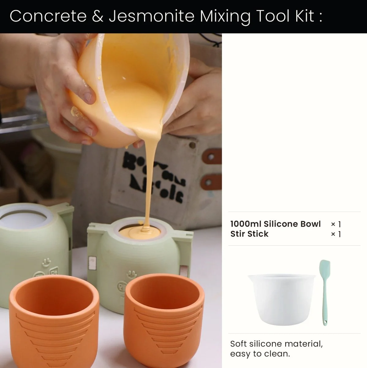 Sunset Ripple Candle Jar Candle Refill Silicone Mold Collection - Image 20