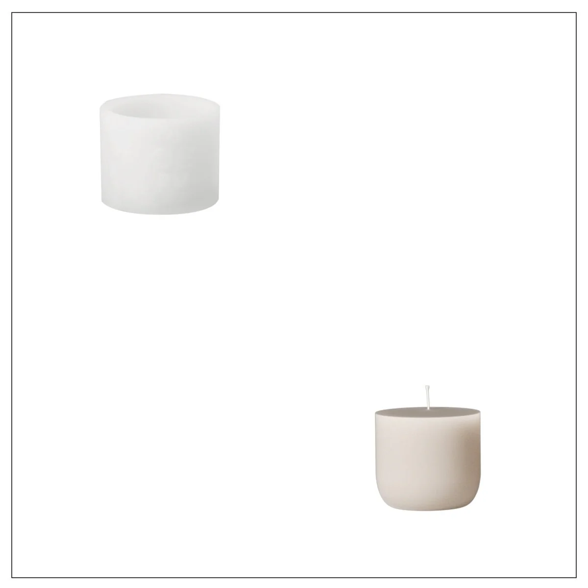 Whispering Peaks Candle Jar & Candle Refill Silicone Mold Collection - Image 13