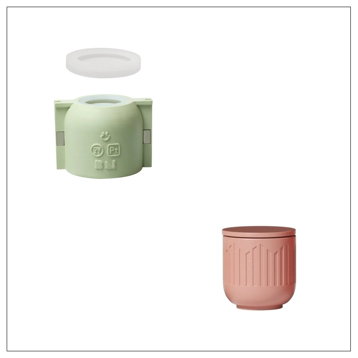 Flowing Twilight Candle Jar Candle Refill Silicone Mold Collection - Image 11