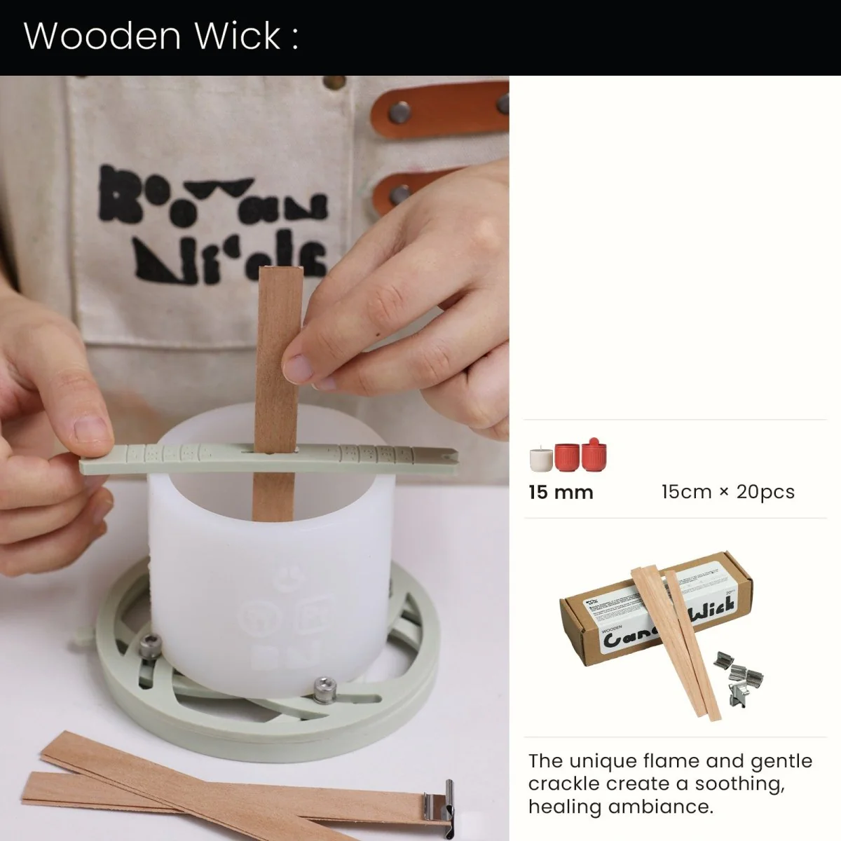 Flowing Twilight Candle Jar Candle Refill Silicone Mold Collection - Image 19
