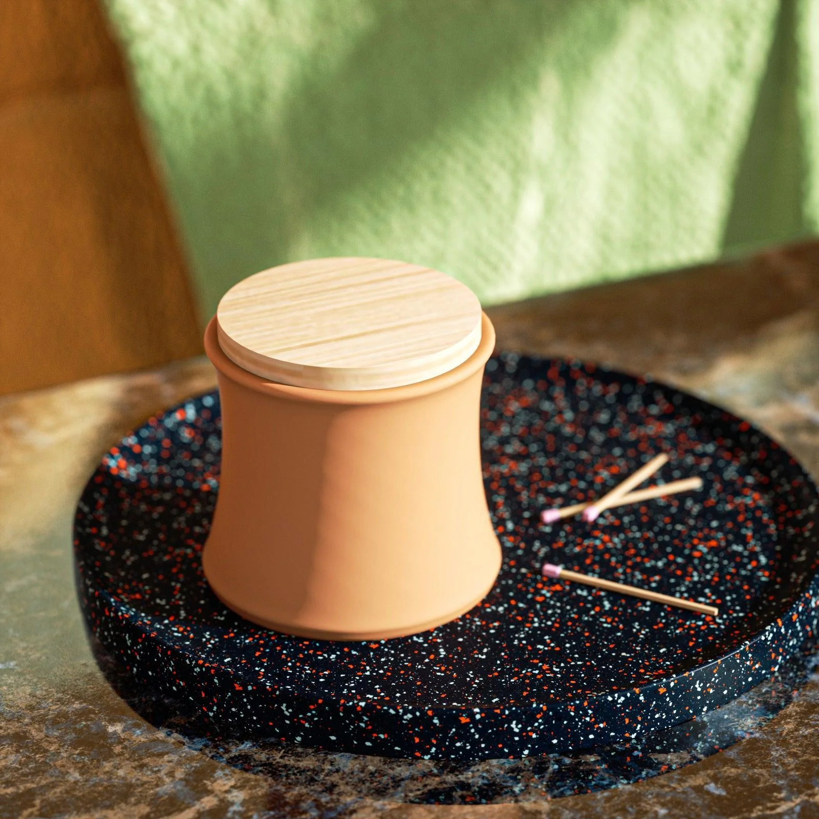 Candle Jar with Wooden Lid - Image 4