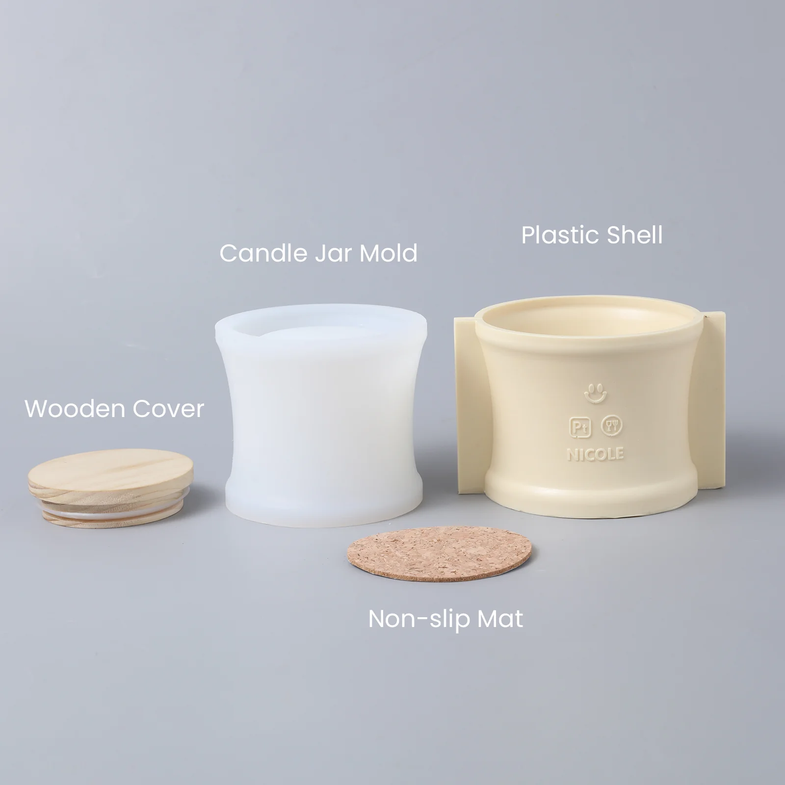 Candle Jar with Wooden Lid - Image 8