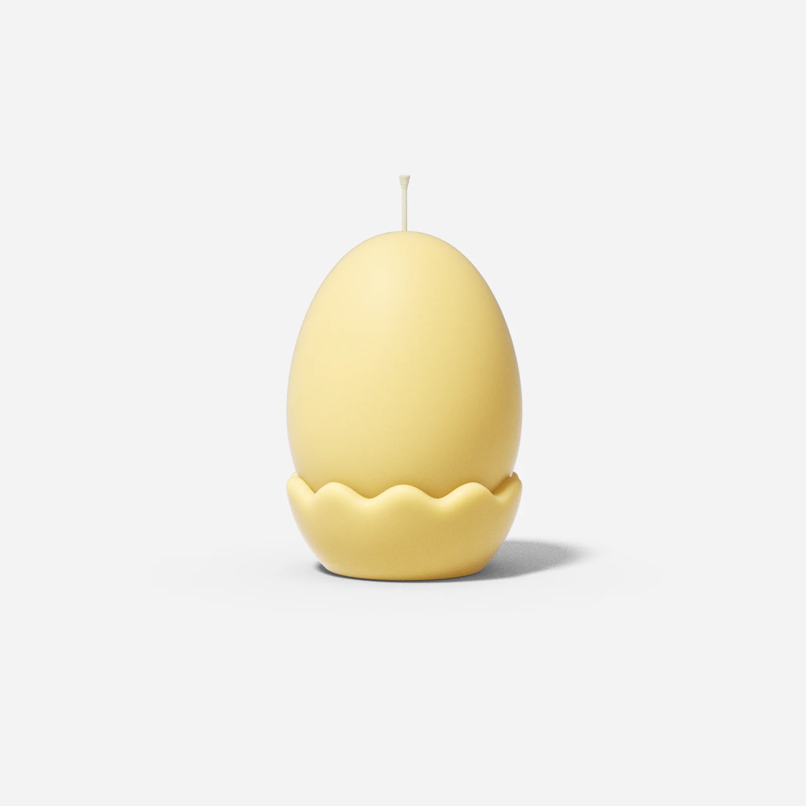 Rustic Easter Egg Candle Silicone Mold