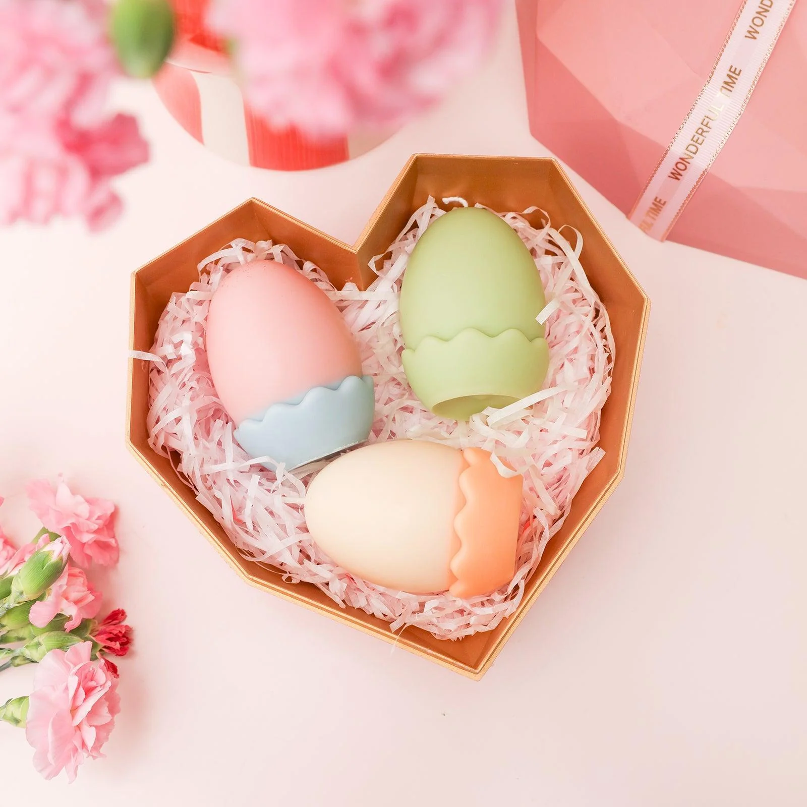 Rustic Easter Egg Candle Silicone Mold - Image 7