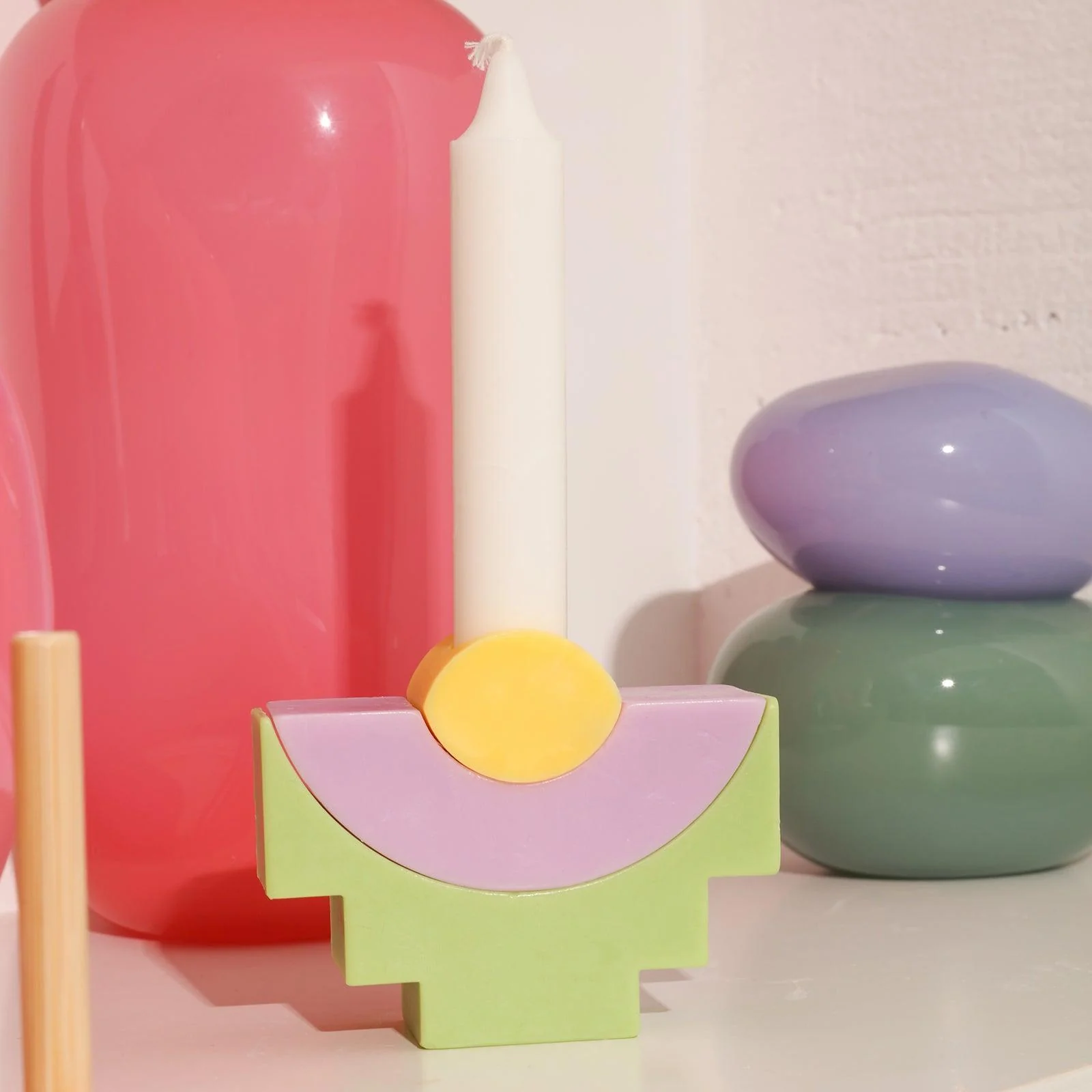 Aneliya × Boowan Nicole | Eye shape - Stackable Modular Candle Silicone Mold - Image 4
