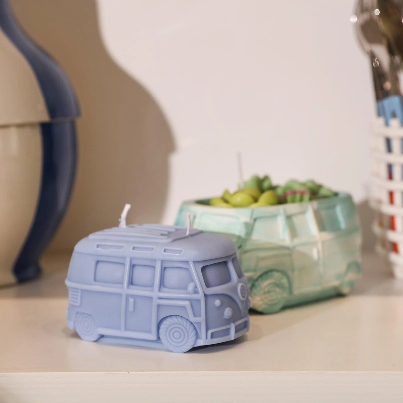 Kombi Vintage Camper Van Candle Silicone Mold - Image 4