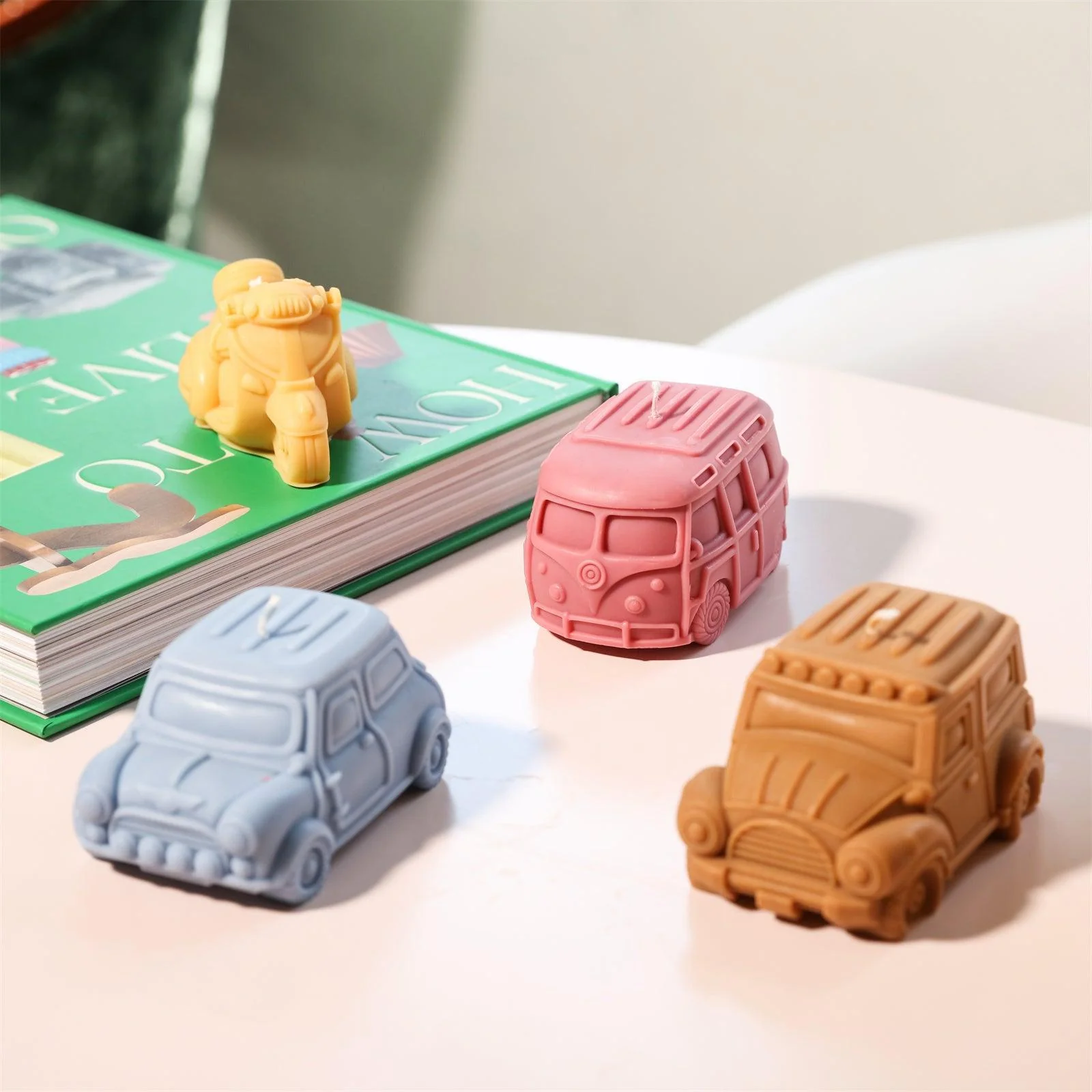 Vehicle-shaped Candle Collection Silicone Mold - Image 6
