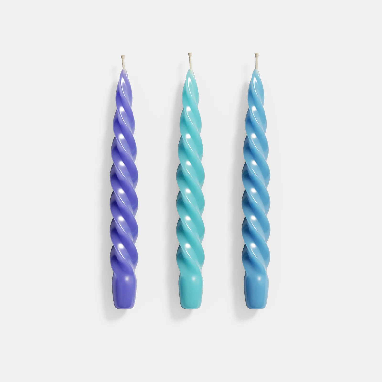 Moder Spiral Taper Candle Silicone Mold