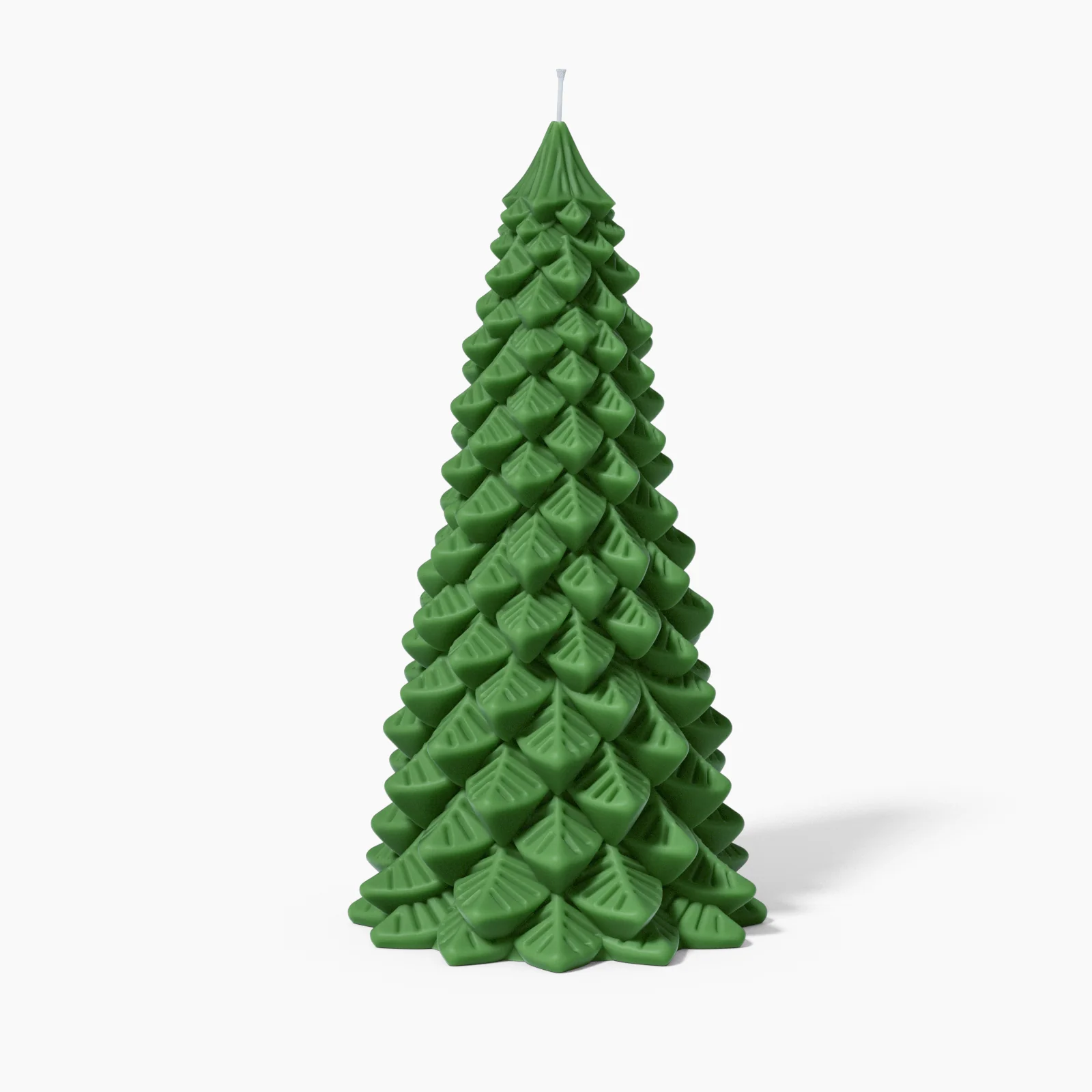 8.5'' Christmas Pine Tree Candle Silicone Mold