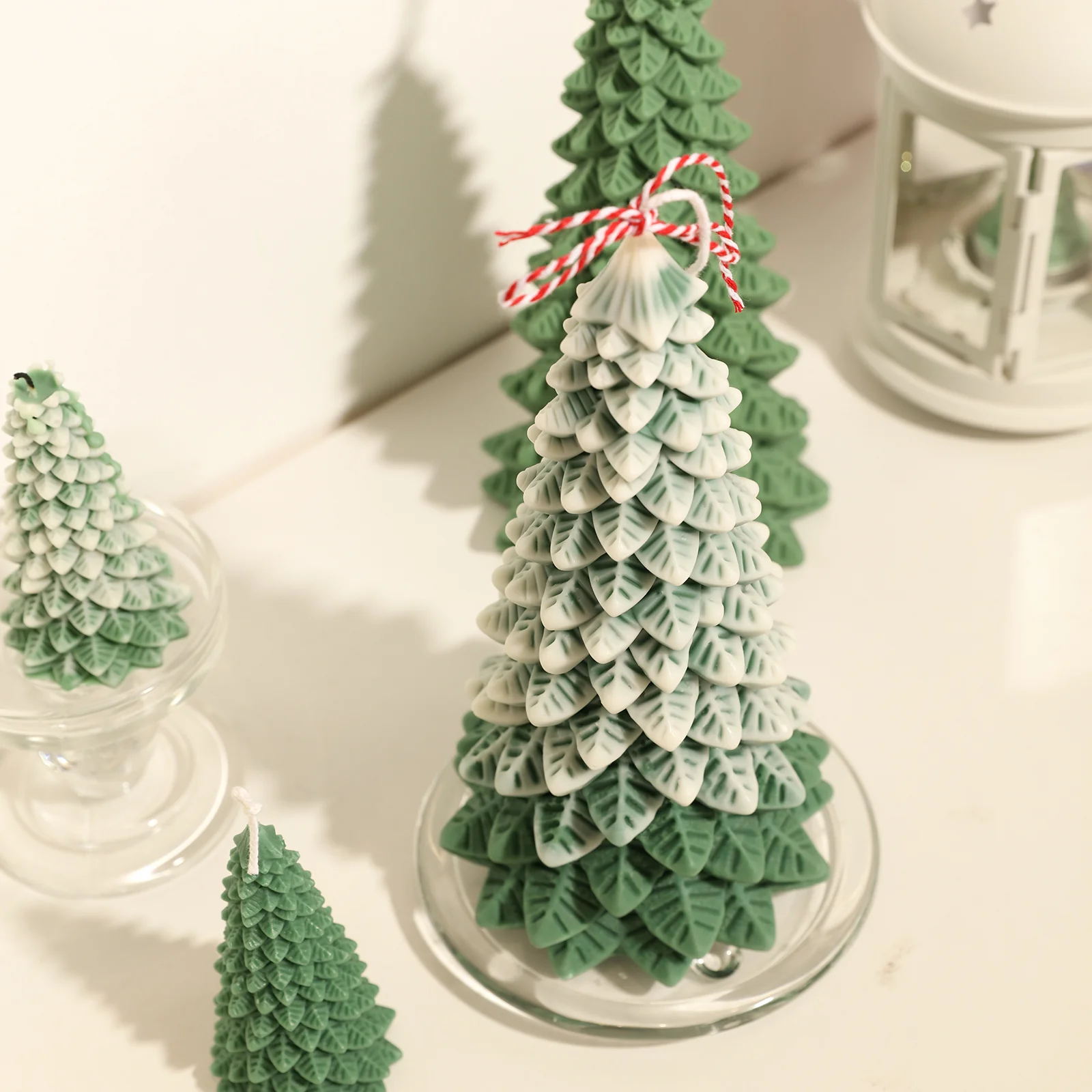 8.5'' Christmas Pine Tree Candle Silicone Mold - Image 7