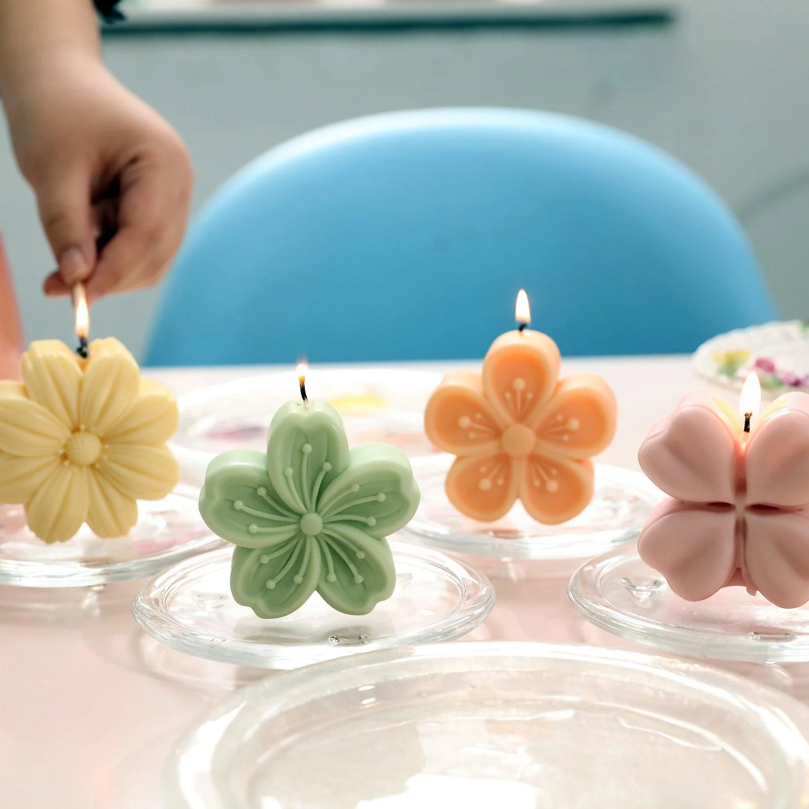 Sakura Harmony Candle Silicone Mold - Image 8