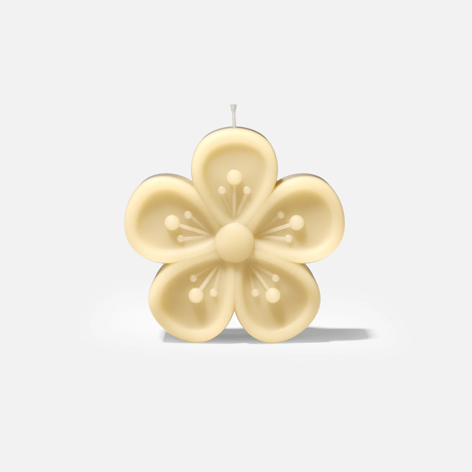 Peach Blossom Harmony Candle Silicone Mold
