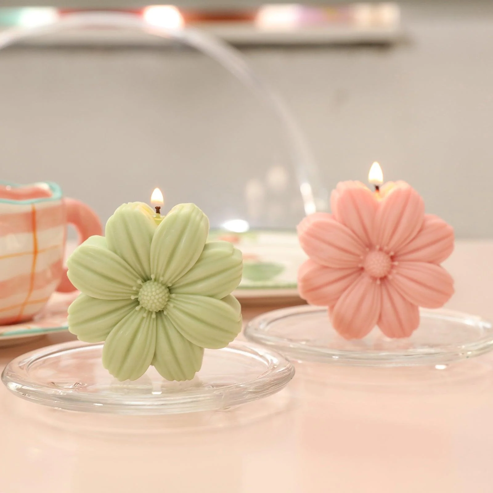 Daisy Candle Silicone Mold - Image 4