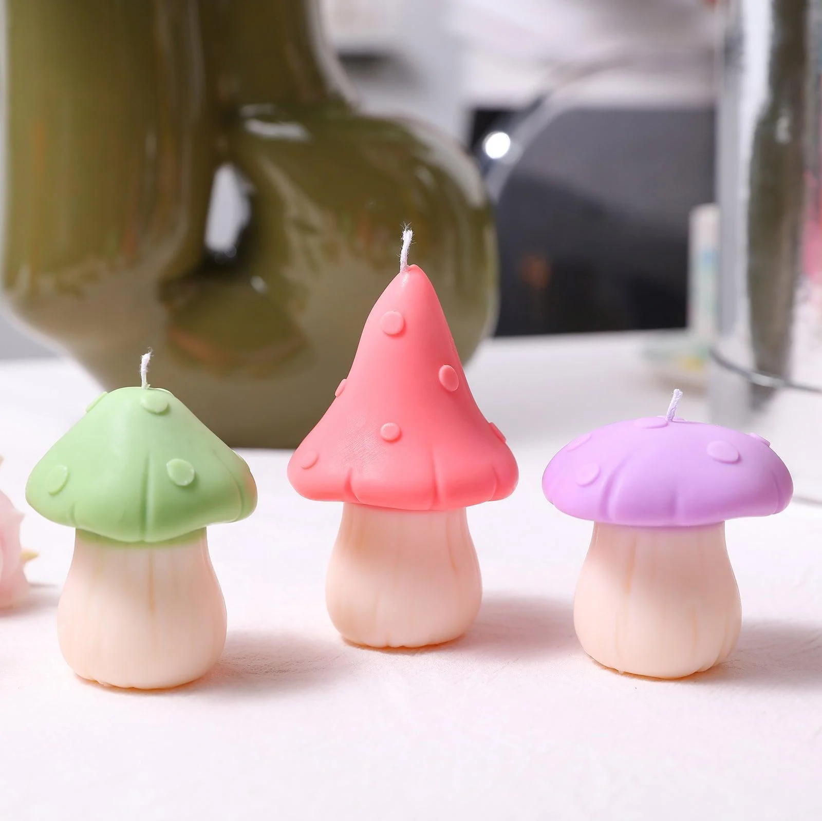 Magic Fungi Mushroom Candle Silicone Mold - Image 7