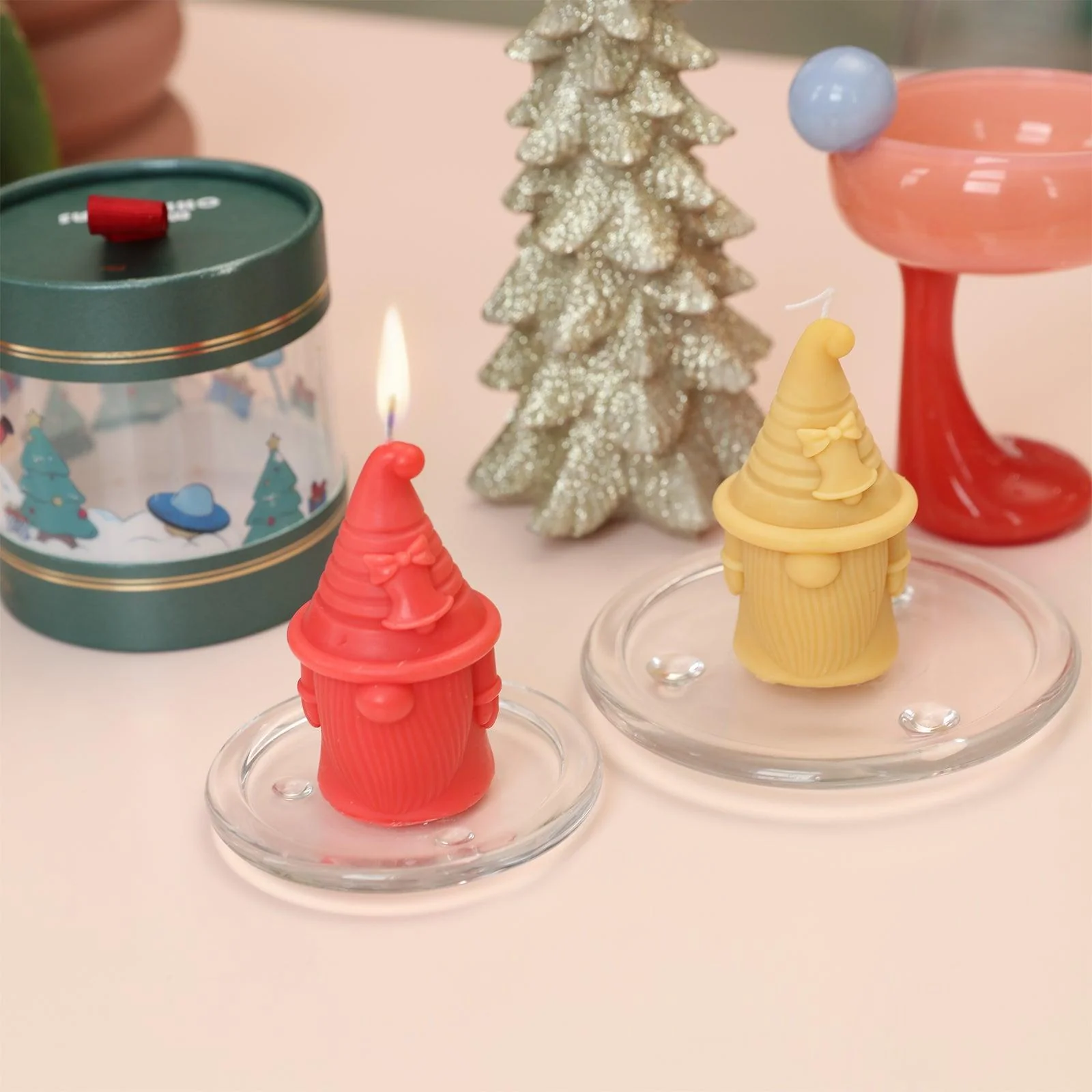Bell of Hat-tastic Gnome Squad Candle Silicone Mold - Image 6