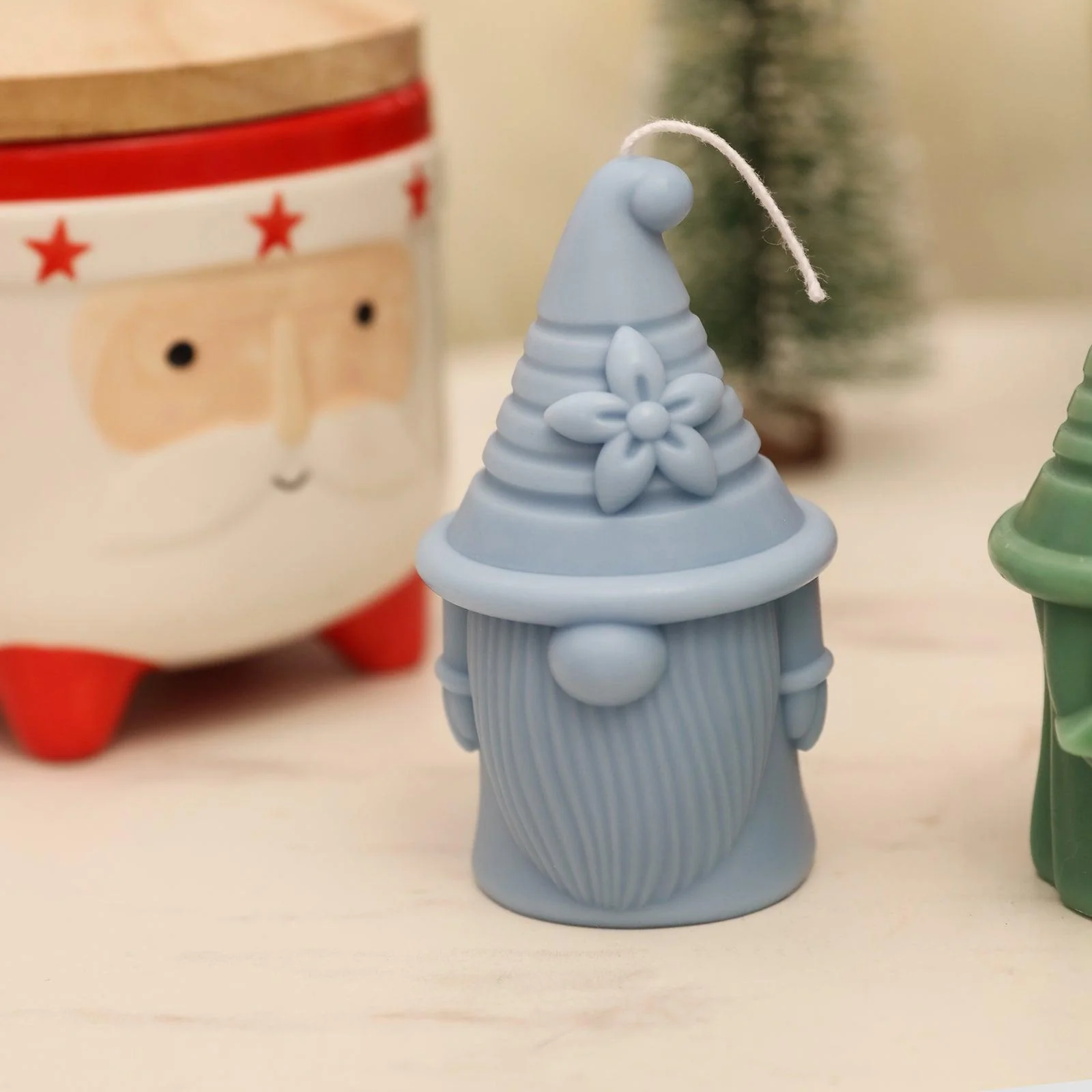 Florian of Hat-tastic Gnome Squad Candle Silicone Mold - Image 5
