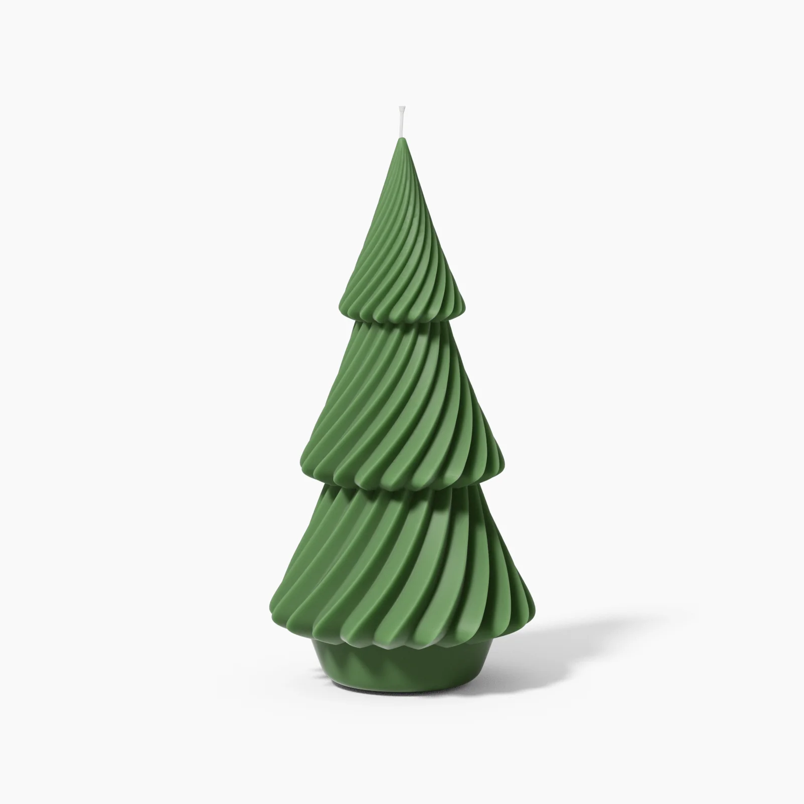 8.5'' Evergreen Christmas Tree Candle Silicone Mold
