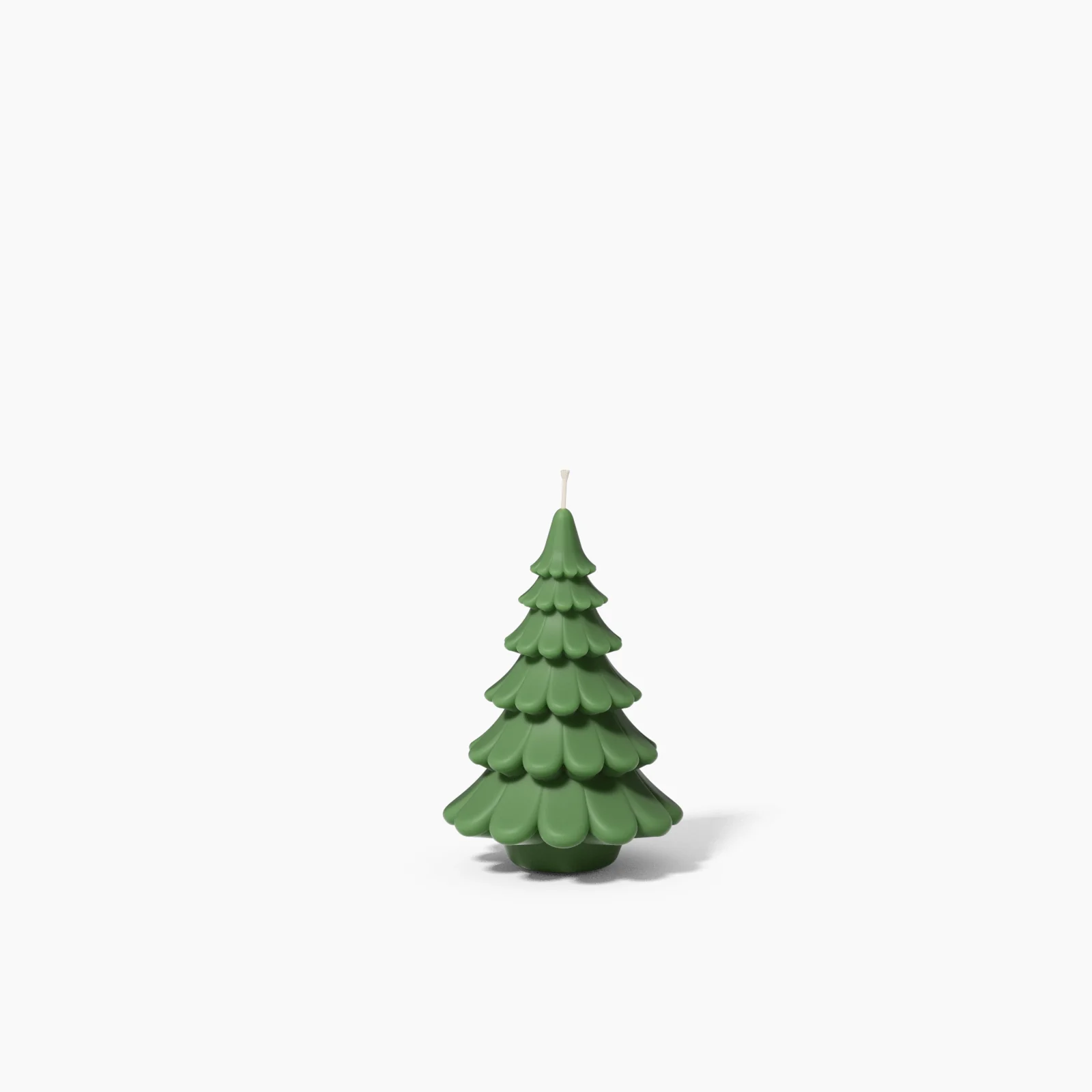 4'' Layered Christmas Tree Candle Silicone Mold