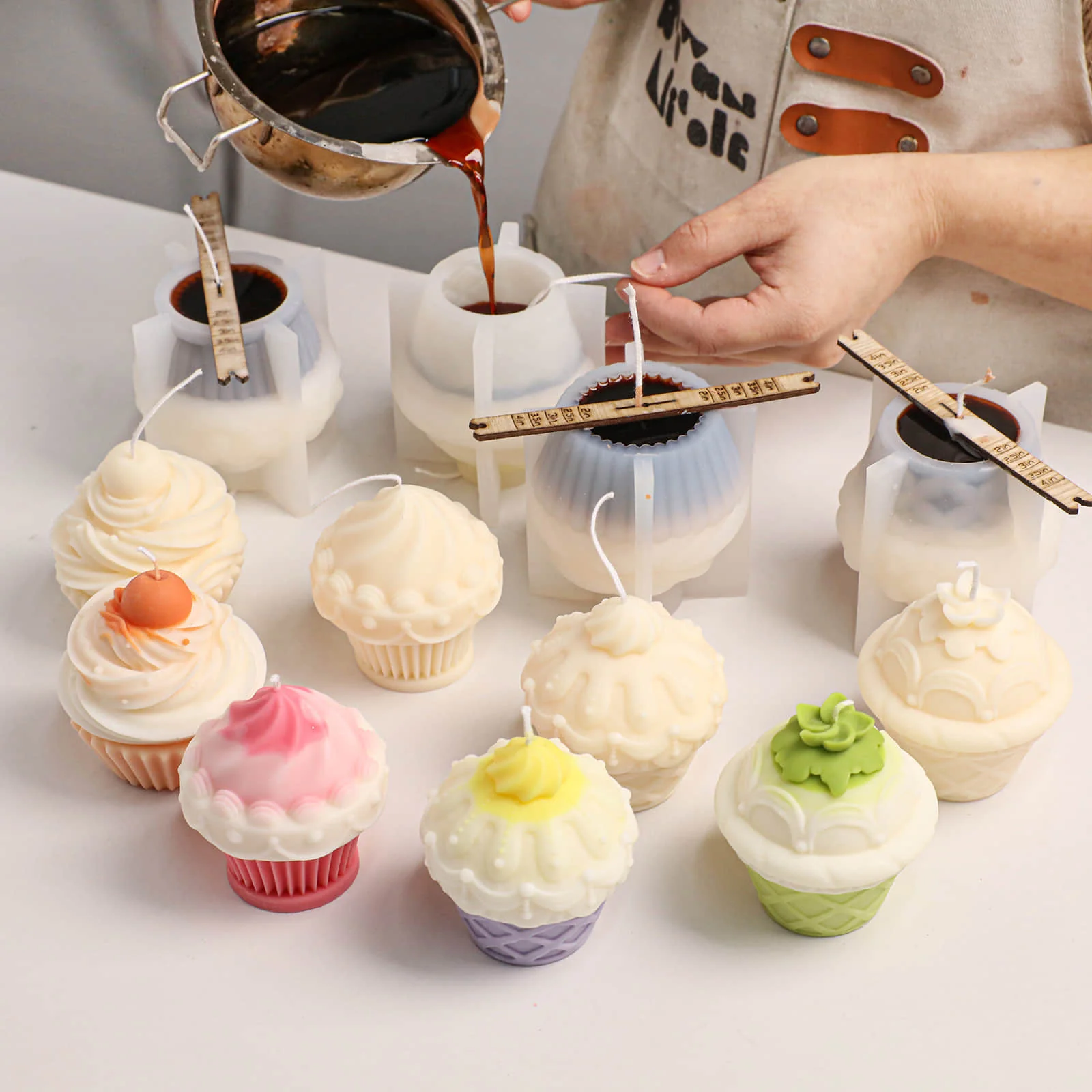 Cupcake Cuties Candle Silicone Mold Collection - Image 5