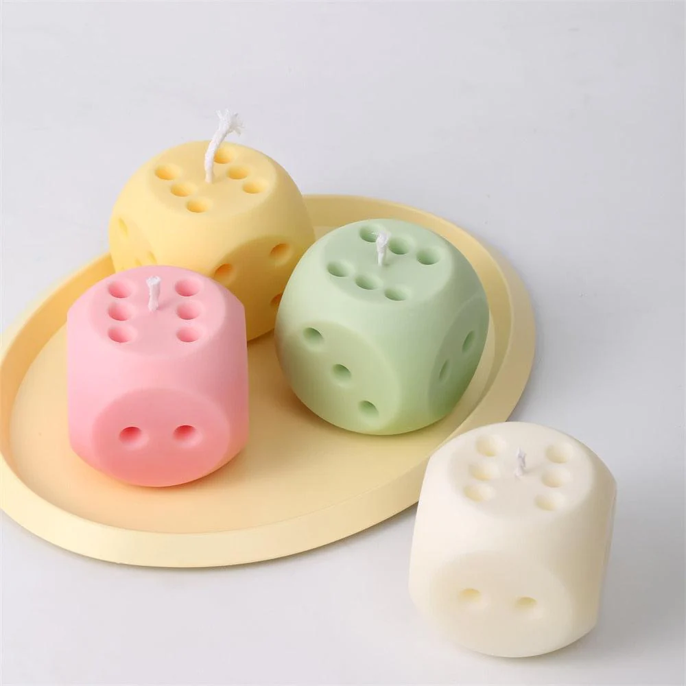 Lucky Dice Candle Silicone Mold - Image 3