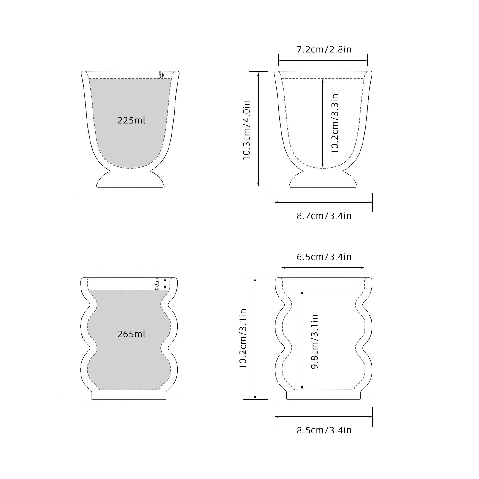 Candle Vessels Silicone Mold Concrete Candle Jar Plant Pot Mould - Image 8