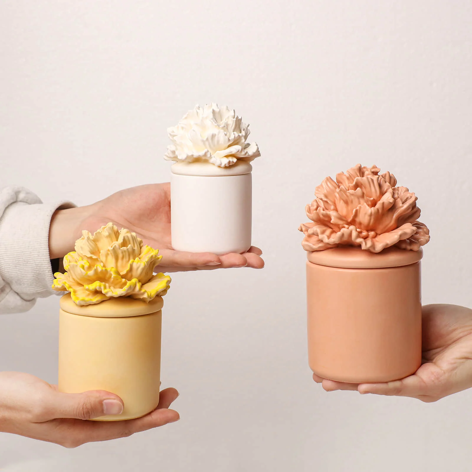 Carnation Blossom Candle Jar Silicone Mold Collection - Image 5