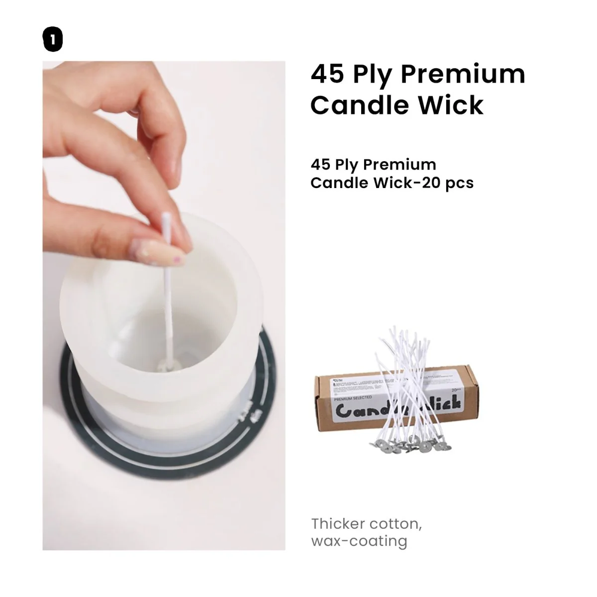 Cathedral Light Candle Jar Silicone Mold & 9 oz Candle Refill Silicone Mold - Image 14