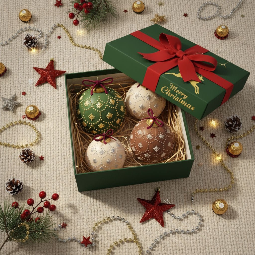 Ornate Lace Christmas Bauble Candle Silicone Mold - Image 3