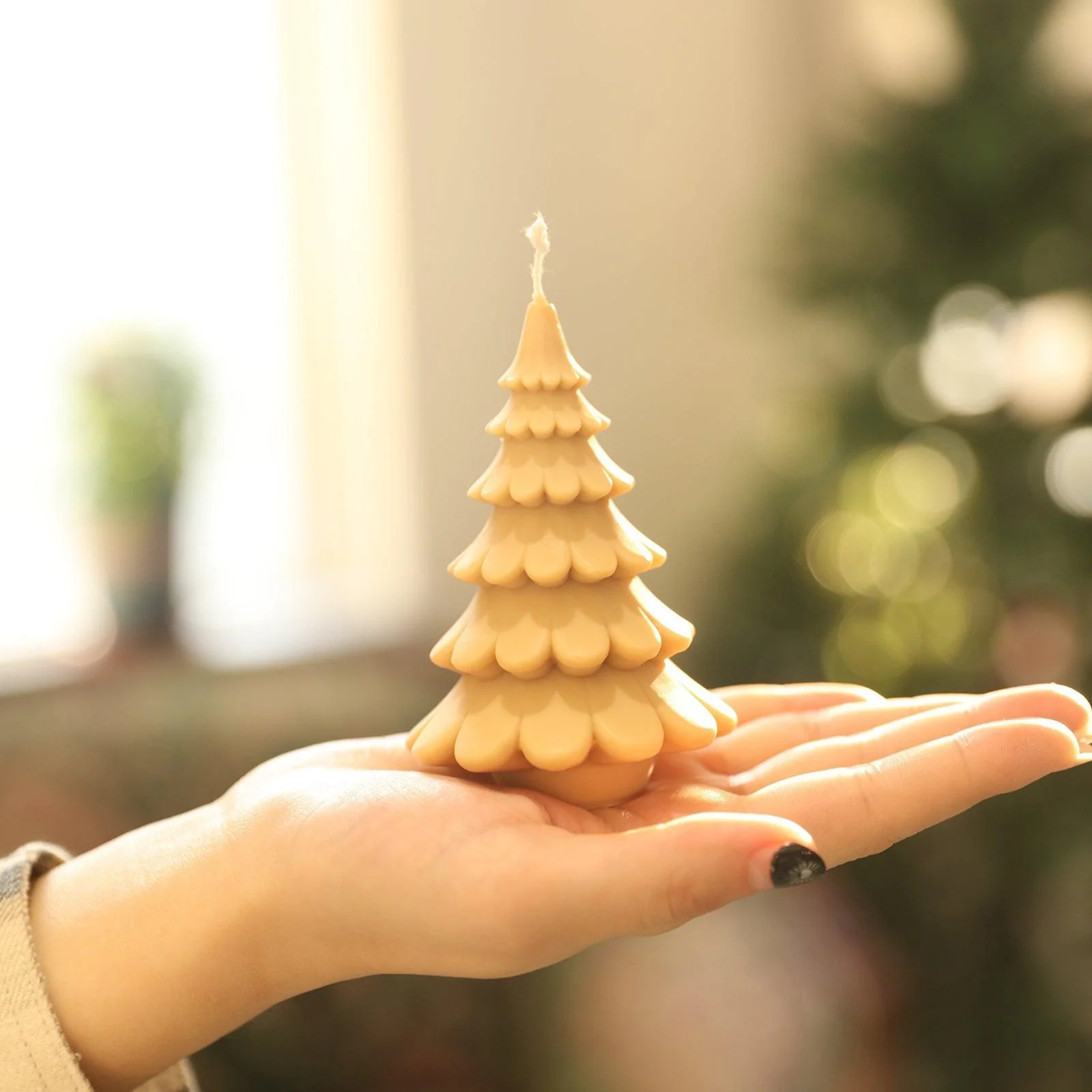 4-inch Christmas Tree Candle Silicone Mold - Image 6